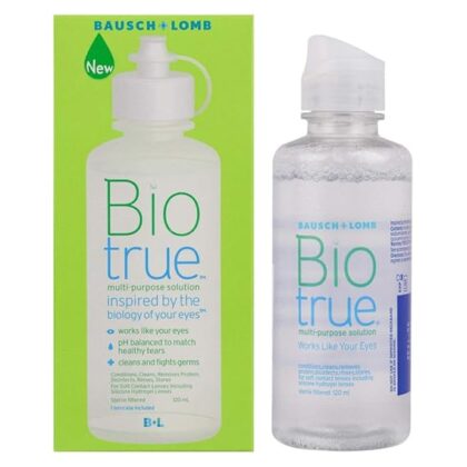 Bio True 120ml Contact Lens Solution