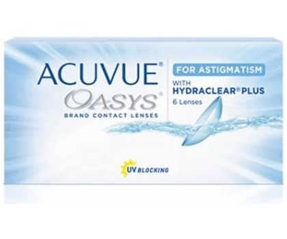 Acuvue Oasys for Astigmatism Bi weekly Contact Lenses 6 lens Per box