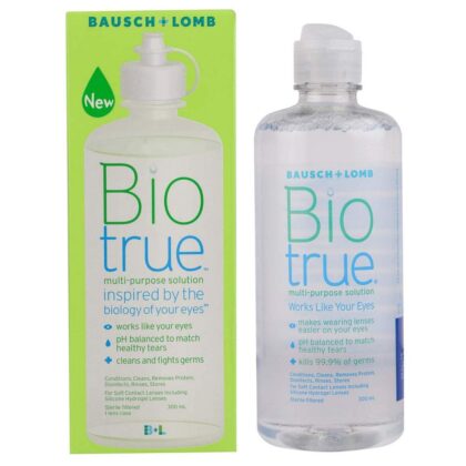 Bio True 300ml Contact Lens Solution