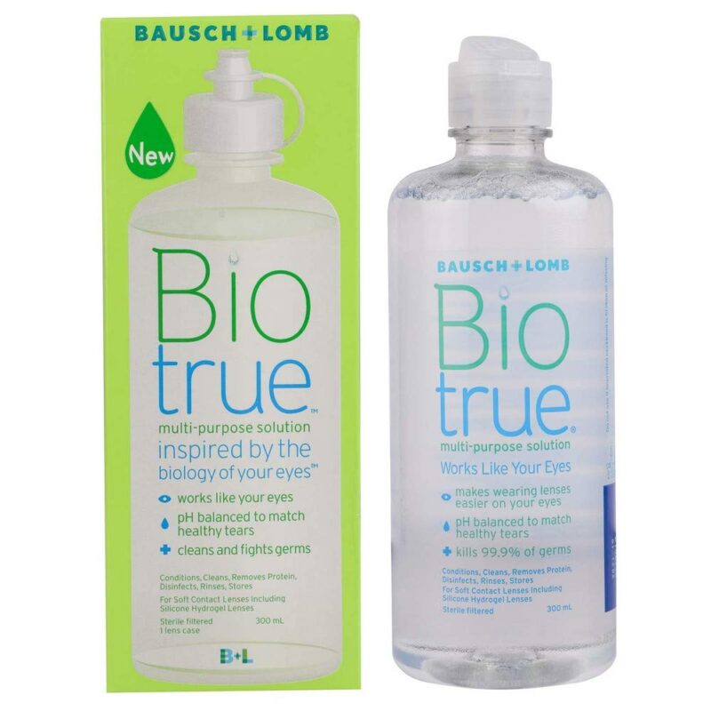Bio True 300ml Contact Lens Solution