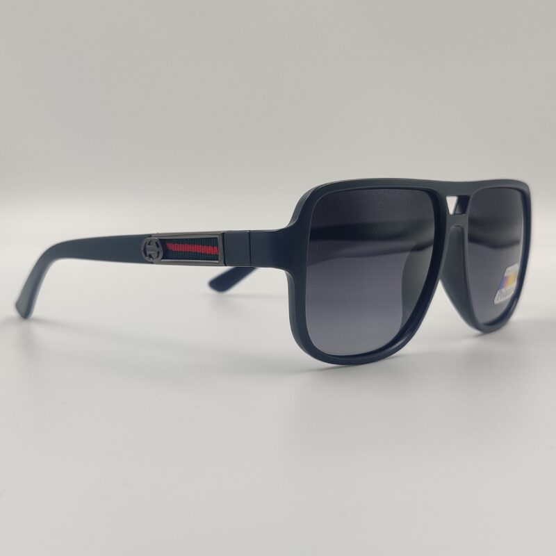 Blue Wayfarer Men Sunglasses - Image 2