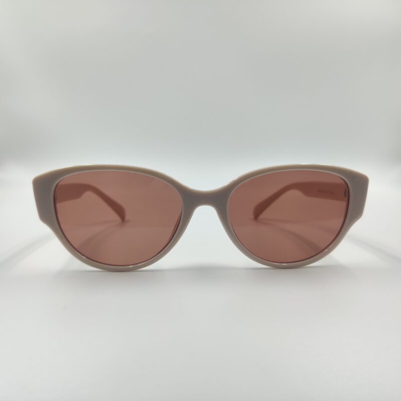 Green Rimless Aviator women Sunglasses