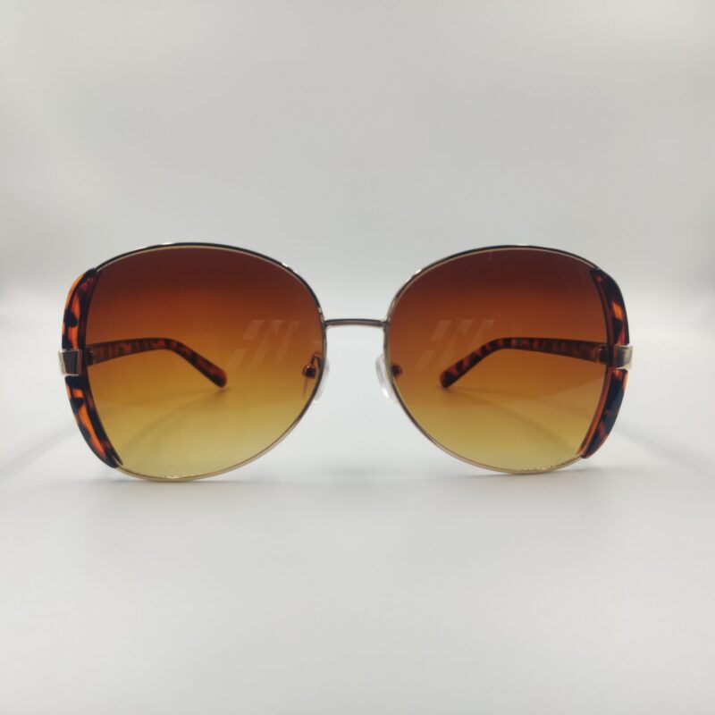 Green Rimless Aviator  Men Sunglasses