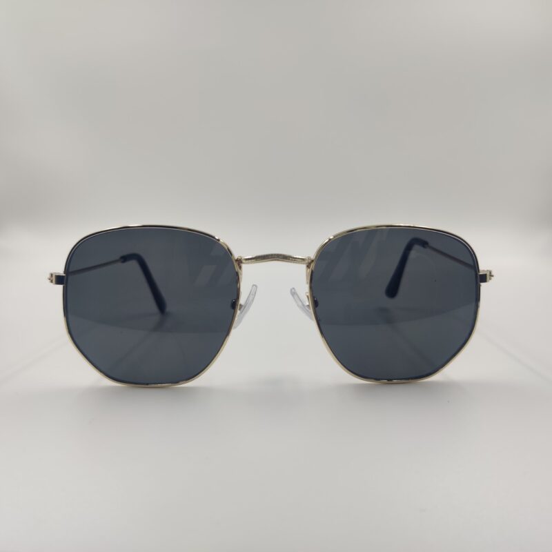 Black Round  Men Sunglasses