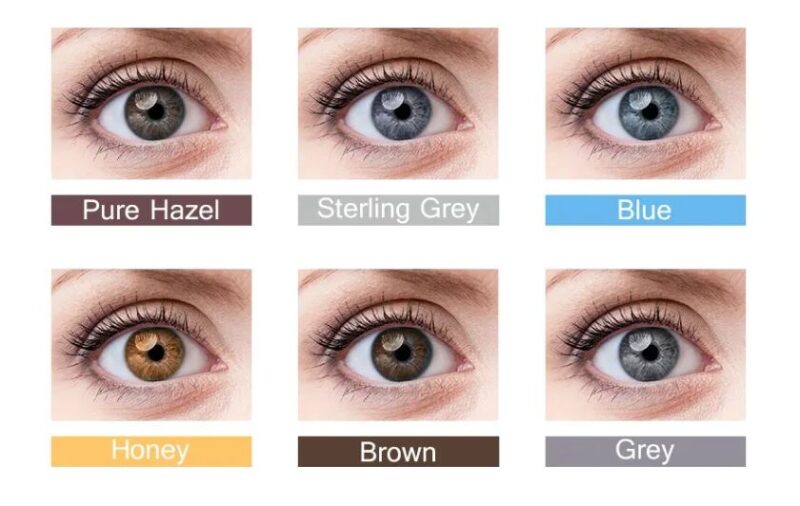 Grey Color Monthly Disposable Fresh Look - 2 Lens Per Box - Image 3