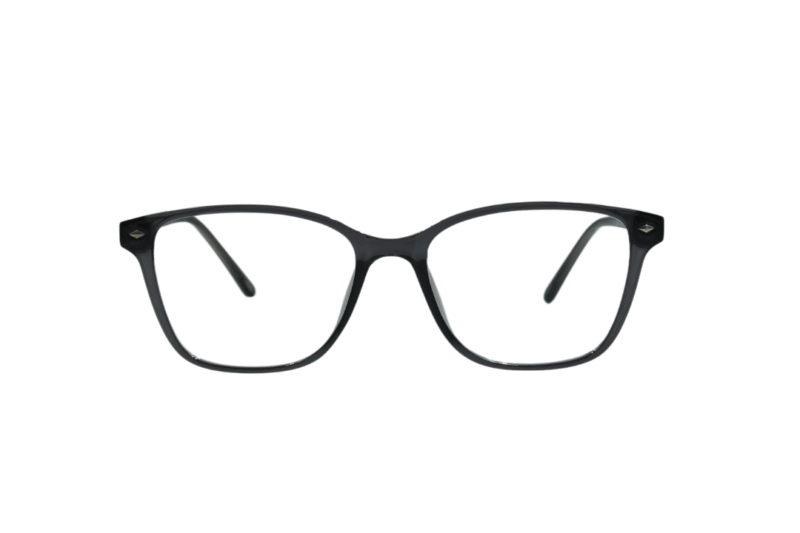 Gray Full Rim Cat Eye Acetate