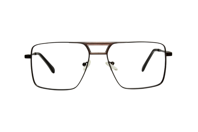 Copper Full Rim Square Metal