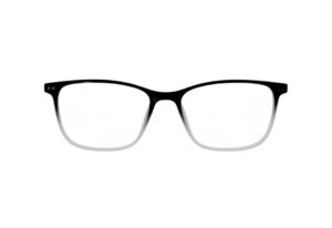 Black White Full Rim Rectangle