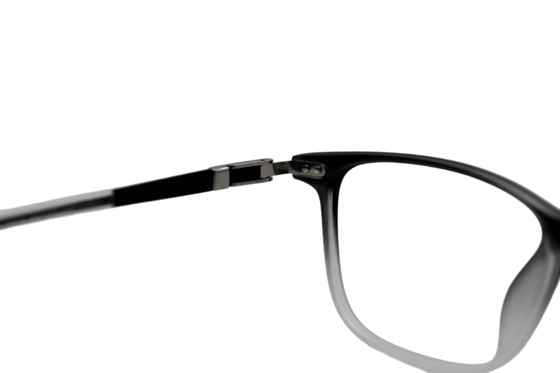 Black White Full Rim Rectangle - Image 4