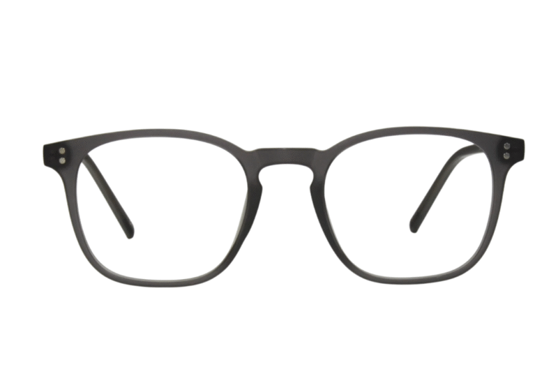 Matte Black Full Rim Square