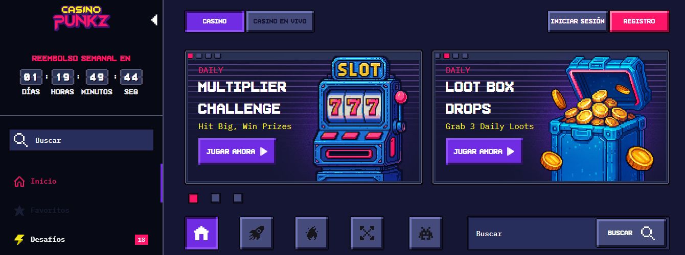 Descubre la diversión de los juegos casino sin registro